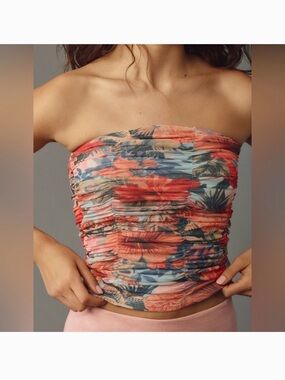 Anthropology pilcro tube top